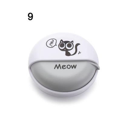 Round Earphone Case Multi-function ABS Wire Cable Organizer Rotary Storage Protective Data Line Box Headphone Storage Accessory
