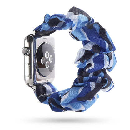 Scrunchie Elastic Watch Straps Watchband for Apple Watch Band Series 7 6 5 4 38mm 40mm 42mm 44mm for iwatch 45/41mm Bracelet