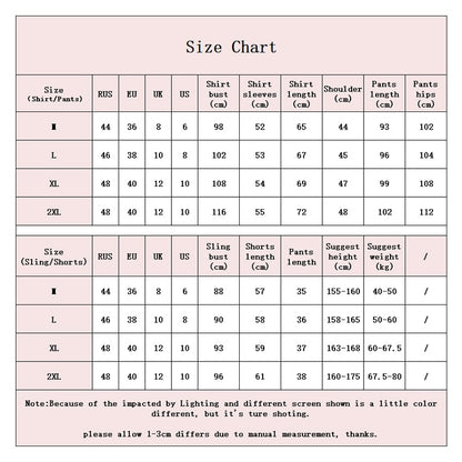 JULY'S SONG Pink 7 Pieces Women's Pajamas Sets Faux Silk Striped Pyjama Women's Pajamas Sleepwear Sets Spring Summer Homewear