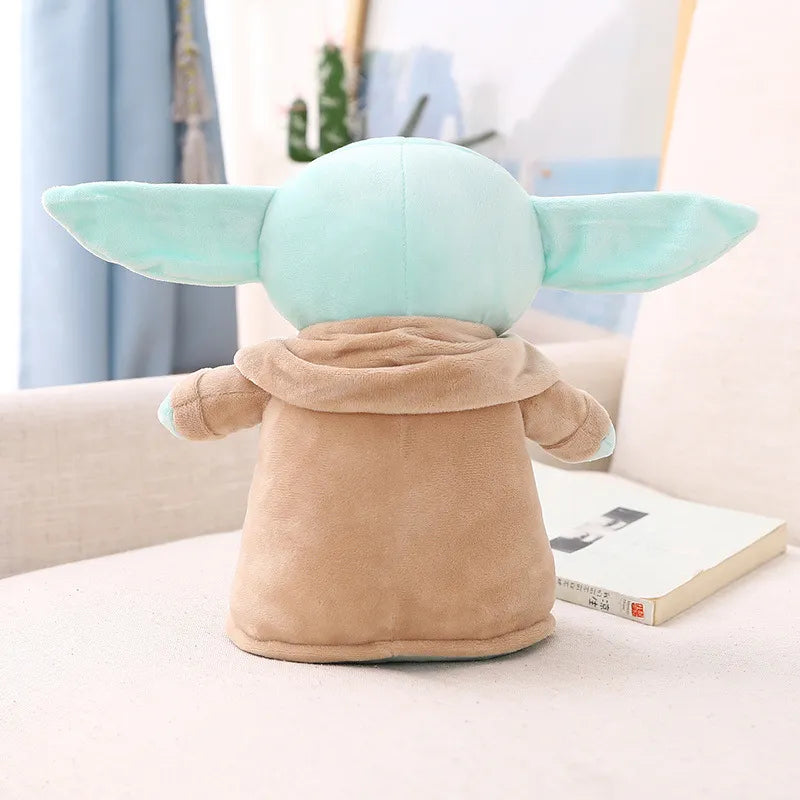 Baby Yoda Plush Toy 16-45cm Disney Master Grogu Alien Stuffed Animal Plushies Star Wars The Mandalorian Movie Dolls Fill Toy Kawaii Gift