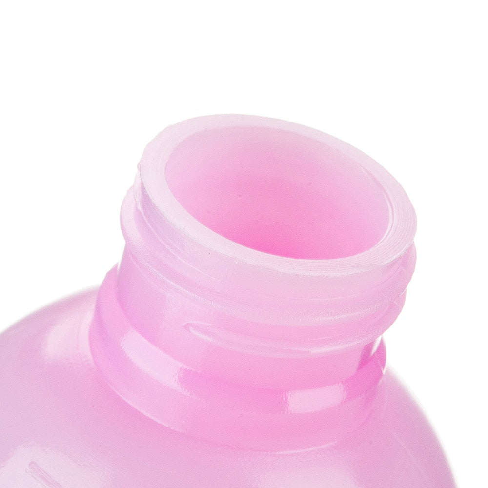 120ml Multicolor Plastic Hair Dye Refillable Bottle Applicator Comb Dispensing Salon Hair Coloring Hairdressing Styling Tool