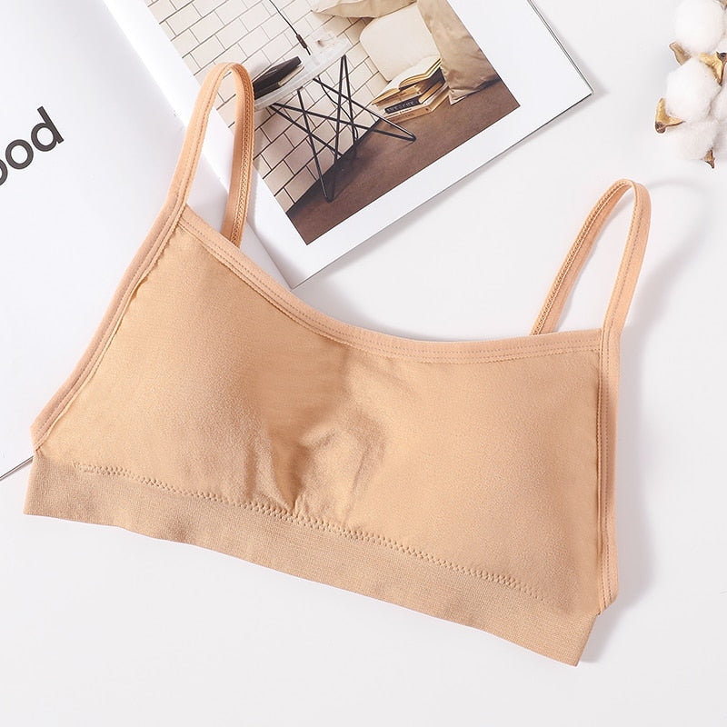 Women Crop Tops Tube Top Female Streetwear Sleeveless Camis Seamless Sports Lingerie Tee Bra Crop Top Bandeau Top Tank