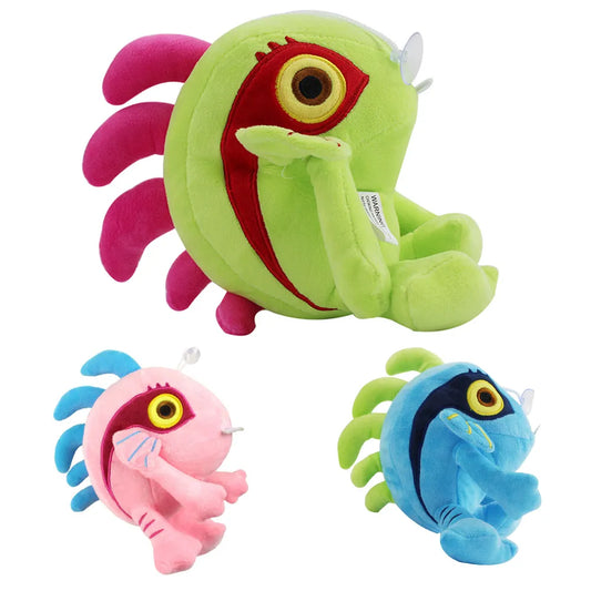 World of Warcraft Kawaii Murloc Plush 23cm WoW Cute Stuffed Animal Fish Green Blue Pink Plushie Peluche Soft Stuffed Toys Kids Video Game Gift