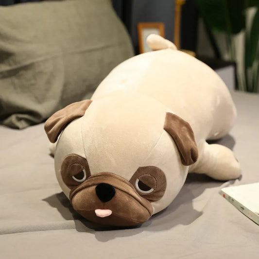 Hot 55-90cm Big Size New Cute Animal Kawaii Pug Dog Plush Toys Sleep Pillow Boys Birthday Gift Girl Xmas Valentine's