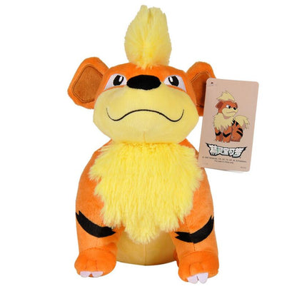 New Pokemon Plush Doll Kawaii Pikachu Eevee Little Fire Dragon Fire-breathing Dragon Children's Toy Stuffed Pillow