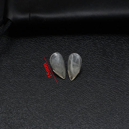 Adult Kids Halloween Vampire False Teeth Horrific Party Costume Transparent Dentures Cosplay Fangs Resin Fangs Free Shipping