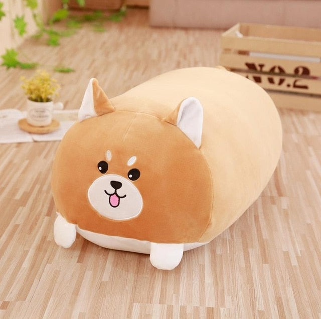 18-28CM Soft Cartoon Pillow Plushies Cushion Cute Fat Dog Cat Totoro Penguin Pig Frog Plush Toy Stuffed Animal Lovely Kids Birthday Gift