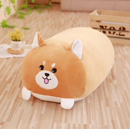 18-28CM Soft Cartoon Pillow Plushies Cushion Cute Fat Dog Cat Totoro Penguin Pig Frog Plush Toy Stuffed Animal Lovely Kids Birthday Gift