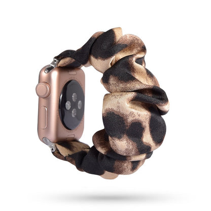 Scrunchie Elastic Watch Straps Watchband for Apple Watch Band Series 7 6 5 4 38mm 40mm 42mm 44mm for iwatch 45/41mm Bracelet