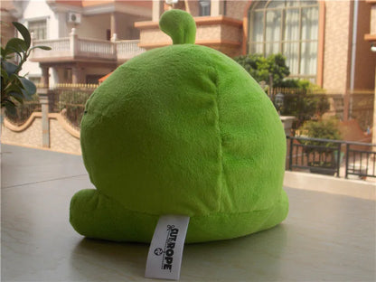 1pc 20cm Hot Game Cartoon Cut The Rope Om Nom green Frog Stuffed Animal Plush Toys Kids Toys Children Collection Gift