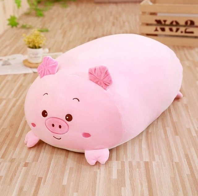 18-28CM Soft Cartoon Pillow Plushies Cushion Cute Fat Dog Cat Totoro Penguin Pig Frog Plush Toy Stuffed Animal Lovely Kids Birthday Gift