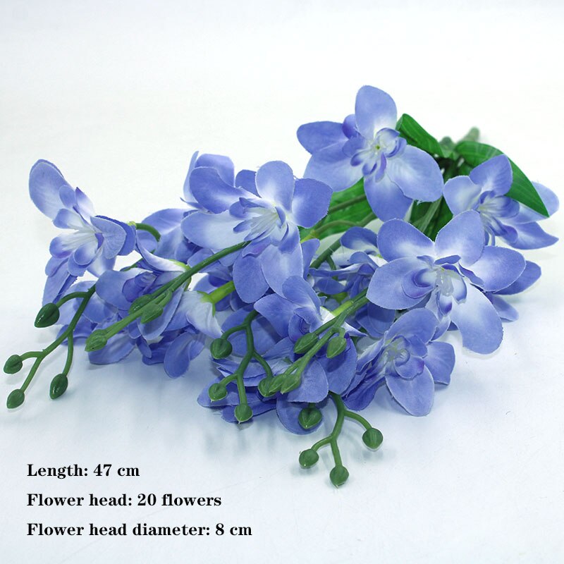 Blue variety autumn fake tea rose peony silk flower autumn gerbera daisy fake flower plastic DIY wedding home accessories