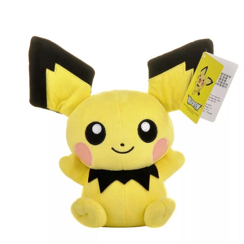 New Pokemon Plush Doll Kawaii Pikachu Eevee Little Fire Dragon Fire-breathing Dragon Children's Toy Stuffed Pillow