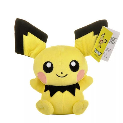 New Pokemon Plush Doll Kawaii Pikachu Eevee Little Fire Dragon Fire-breathing Dragon Children's Toy Stuffed Pillow