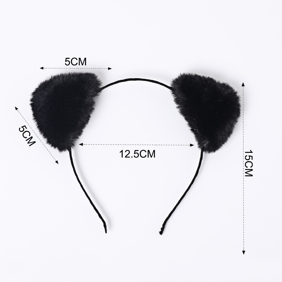 Cat Ears Headband for Women Cartoon Plush Hair Band Anime Cosplay Cute Face Wash Hair Hoop Headware Girls Hair Accessories