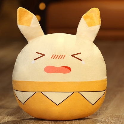 40cm Genshin Slime Pillow Genshin Impact Plush Cushion Cute Anime Game Stuffed Original God Cosplay Fans Peluche for Kid Gift