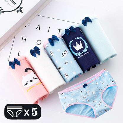 M-2XL Women's Underwear Cute Cotton Panties Briefs For Girl Ladies Lingerie Cartoon Girls Pink Pantys Underpants Thongs