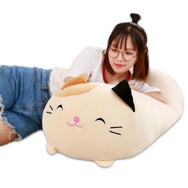 Hot 20/28cm Soft Animals Cartoon Cat Pillows Cushion Lovely Rabbit Stuffed Dog Totoro Penguin Pig Frog Plush Toy Birthyday Gift