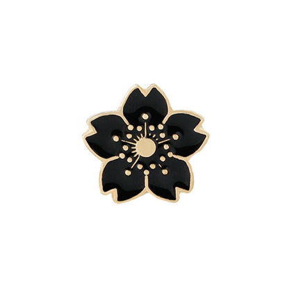 Cute Flowers Series Brooch for Girls Women Beautiful Rose Daisy Badge Fashion Backpack Enamel Pins Jewelry Valentine's Day Gifts