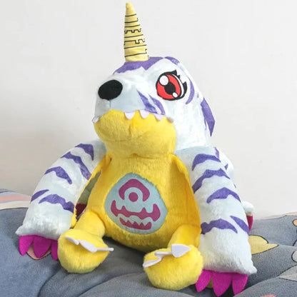 Digimon Adventure Action Figure Plush Toy Patamon Tailmon Cartoon Stuffed Sitting Position Doll Soft Pillow Kawaii Decor