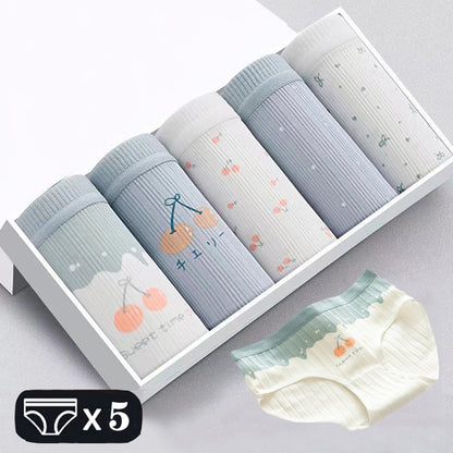 M-2XL Women's Underwear Cute Cotton Panties Briefs For Girl Ladies Lingerie Cartoon Girls Pink Pantys Underpants Thongs