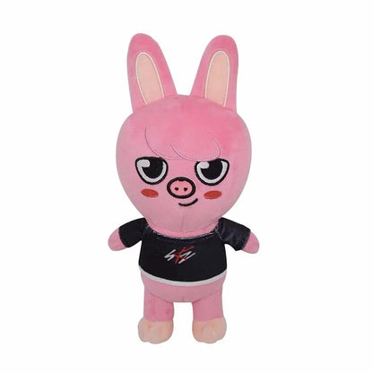 Skzoo Plush Toys 20cm Stray Kids Plush Wolf Chan Cartoon Stuffed Animal Plushies Doll Kawaii Companion for Kids Adults Fans Gift