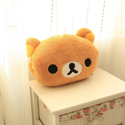 Rilakkuma Plush Peluche Toy Kiiroitori Chick Couple Rilakkuma Pillow Teddy Bear Stuffed Doll Hand Warmer Winter Xmas Kid Gift