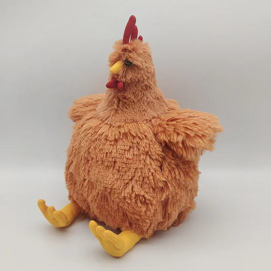 23cm Chicken Plush Toys Cute Soft Stuffed Animation Rooster Home Room Decor Dolls For Kid Birthday Christmas Gift