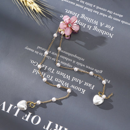 Butterfly Hairpins New Korean Yarn Elegant Metal Tassel Long Hair Clips For Women Hanfu Antique Party Hair Accessories
