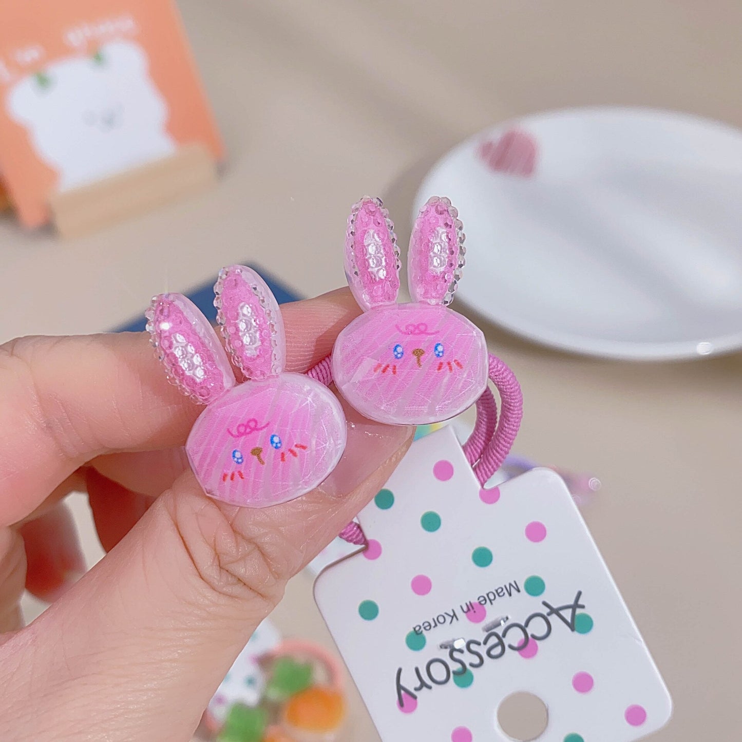 Children Sequins Floral Elastic Hair Bands Rubber Band Hair Tie Princess Kawaii Hair Rope Headwear Girls Kids Hair Accessories