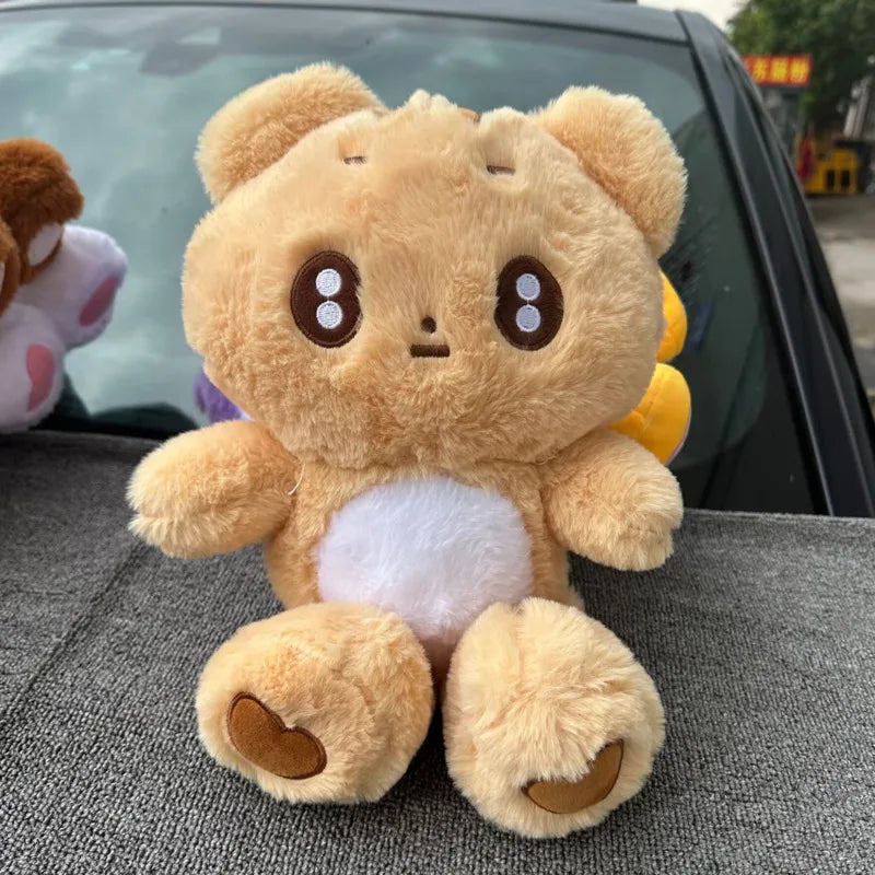 40CM Kpop TXT Dolls Cartoon Soobin YEONJUN BEOMGYU Plushie Kawaii Stuffed Animal Toys Decorative Sofa Couch Pillow Gift For Fan