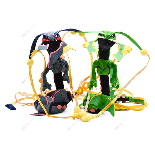 Hot Sale Pokemon Plush Shiny Mega Rayquaza Figurine Toys Anime Rayquaza Soft Stuffed Plushed Collection Animal Dolls Kids Gifts