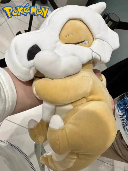 Pokemon Anime Sleep Series Chikorita Slowpoke Cubone Figures Stuffed Animals Plush Toy Pocket Monster Game Pillow Doll For Gift