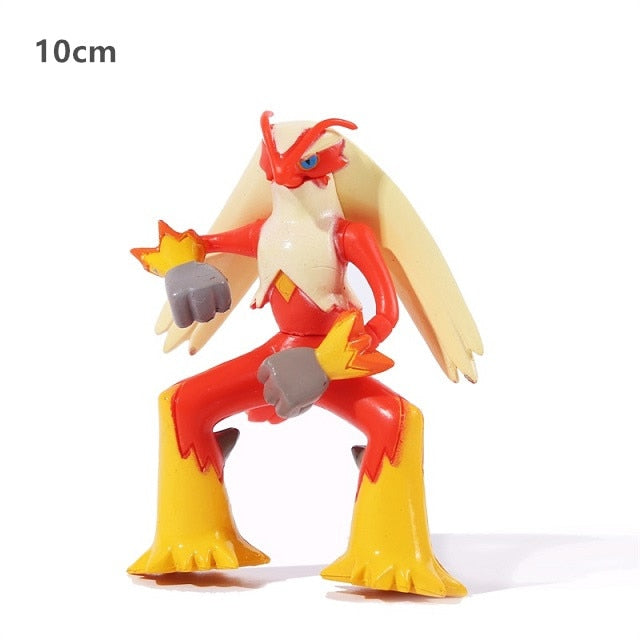 Cute Pokémon Action Figures 6-10cm Toys Pikachu Charizard Raichu Pichu Flareon Greninja Gengar Mimikyu Holiday Gift