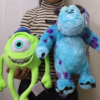 Disney Kawaii Sulley Mike Wazowsky Monsters University Stuffed Plush Animals Toy Sets Cute Pixar Doll For Boy Girl Birthday Gift