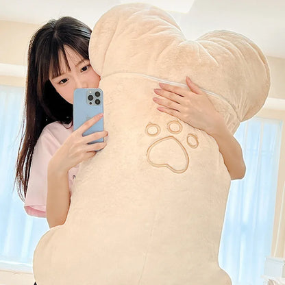 Kawaii Taiyaki Cat Fish Dog Bone Rabbit Carrot Plush Giant Big Toys Furry Animal Plushie Pillow Cushion Lovely Doll for Girls