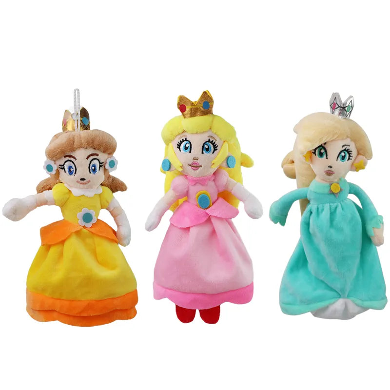 41 Styles Mario Stuffed Plush Toys Princess Peach Toadette Bowser JR Luigi Yoshi Waluigi Wario Anime Cartoon Peluche Dolls