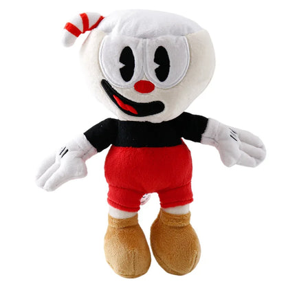 13 Styles Cuphead Plush Toys Mugman The Chalice Soft Stuffed Peluche Doll Cute Cartoon Video Games Doll Toy for Kid Birthday Gifts