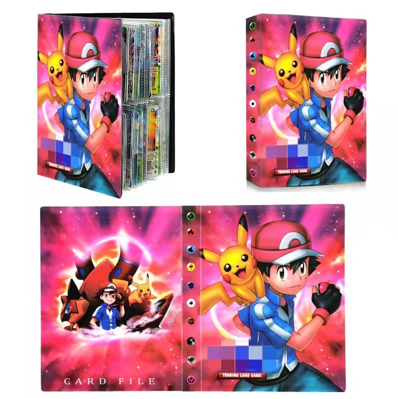 Pokémon Card Binder: Holds 240 Cards VMAX GX EX Holder Album Book Collector