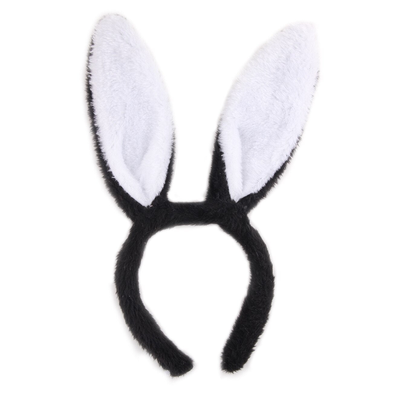 Cute Plush Bunny Ears Hair Bands Soft Rabbite Ears Easter Adult Headbands for Women Girls Anime Cosplay Party Hair Accessories