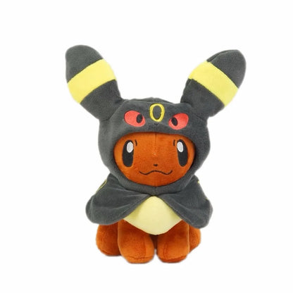 8" Pokemon Eevee Poncho Umbreon Espeon Jolteon Vaporeon Sylveon Flareon Plush Figure Toys