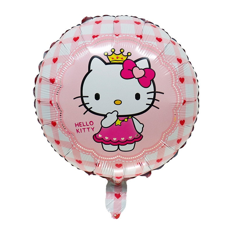 Sanrio Balloon Kawaii Anime Kuromi My Melody Cinnamoroll Birthday Party Decoration Jumbo Balloons Girl Heart Cute Photo Prop