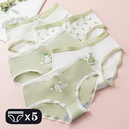 M-2XL Women's Underwear Cute Cotton Panties Briefs For Girl Ladies Lingerie Cartoon Girls Pink Pantys Underpants Thongs