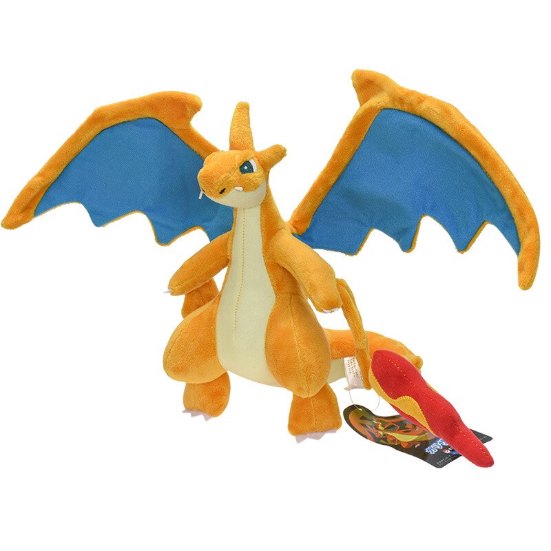 Pokémon Mega X and Y Shiny Charizard Plushie: Rayquaza Baby Version Game Stuffed Animal Toy Stuffie