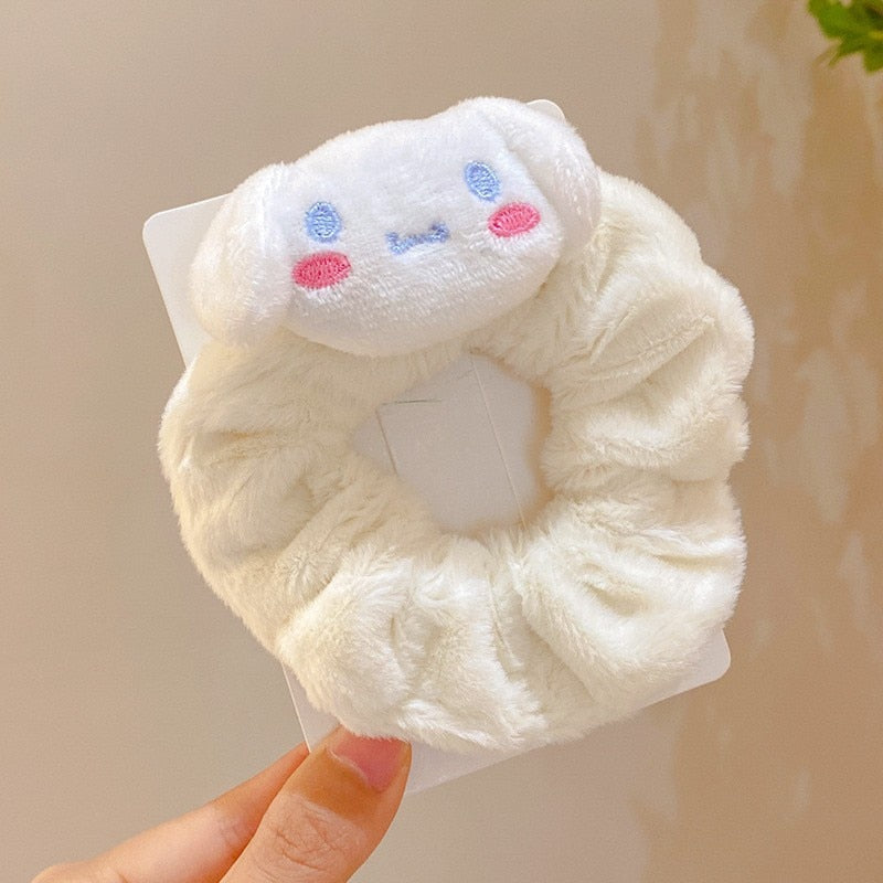 Cute Cartoon Sanliou Plush Toys New Kuromi Handbag Candy Bag Wallet Anime Hairpin Ornaments Cinnamoroll Kawaii Leisure Shopping