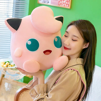 Big Size Pokemon Jigglypuff Peluche Plush Toy Pikachu Pillow Bulbasaur Squirtle Snorlax Jigglypuff Stuffed Doll Kids Xmas Gift