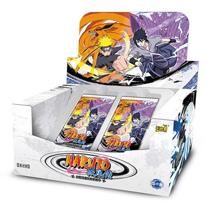 KAYOU Original Naruto Complete Series Card Booster Pack Anime Figure Rare Collection Cards Flash Card Toy For Children Xmas Gift