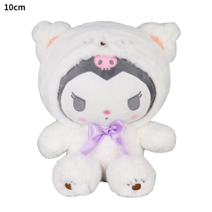 Sanrio Plushies Limited Edition Hello Kitty Kuromi Cinnamoroll My Melody Pochacco Pompompurin Badtz-Maru Plush Toy Anime Kawaii Doll Collection