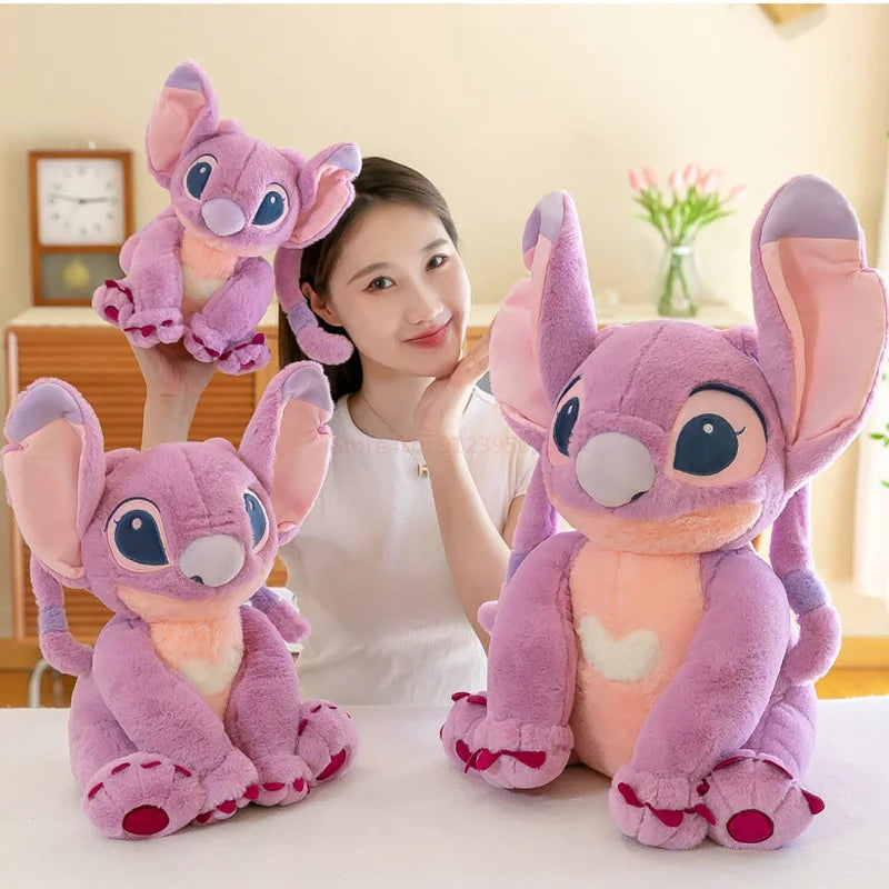 30/45/60/80cm Disney Large Size Lilo & Stitch Stuffed Plush Toy Stitch Doll Soft Kawaii Room Decor Pillow Toys Girl Xmas Gift