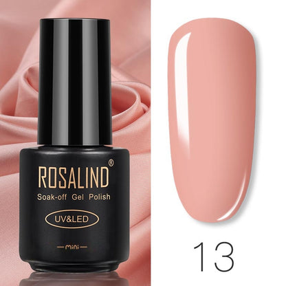 ROSALIND 7ML Gel Polish Glitter Nail Polish All For Nails Manicure Nails Art Base Top Coat UV Semi Permanent Gel Varnishes